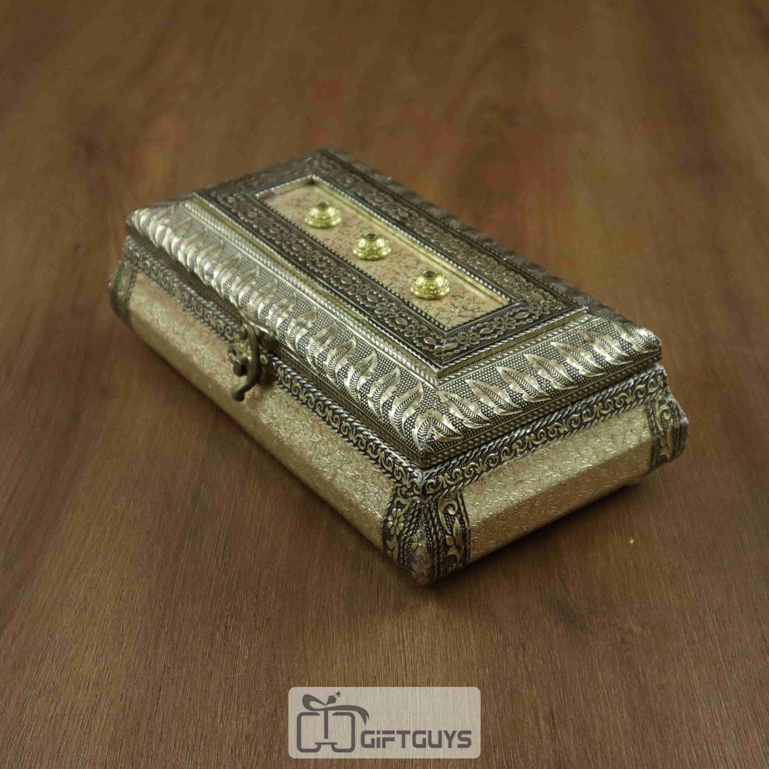 Wooden Velvet Finished Jewellery (Bangle) Box