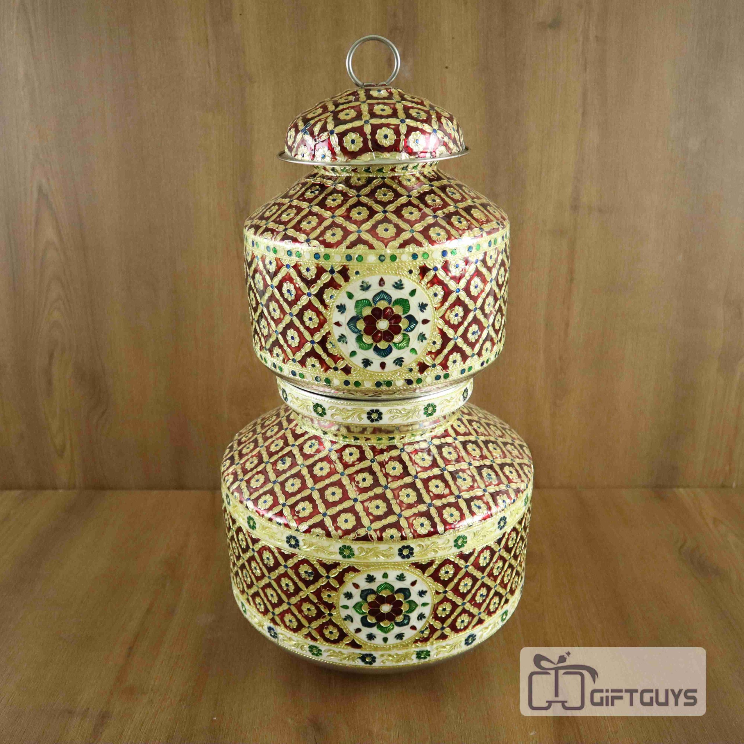 Decorative Meenakari Pot Set