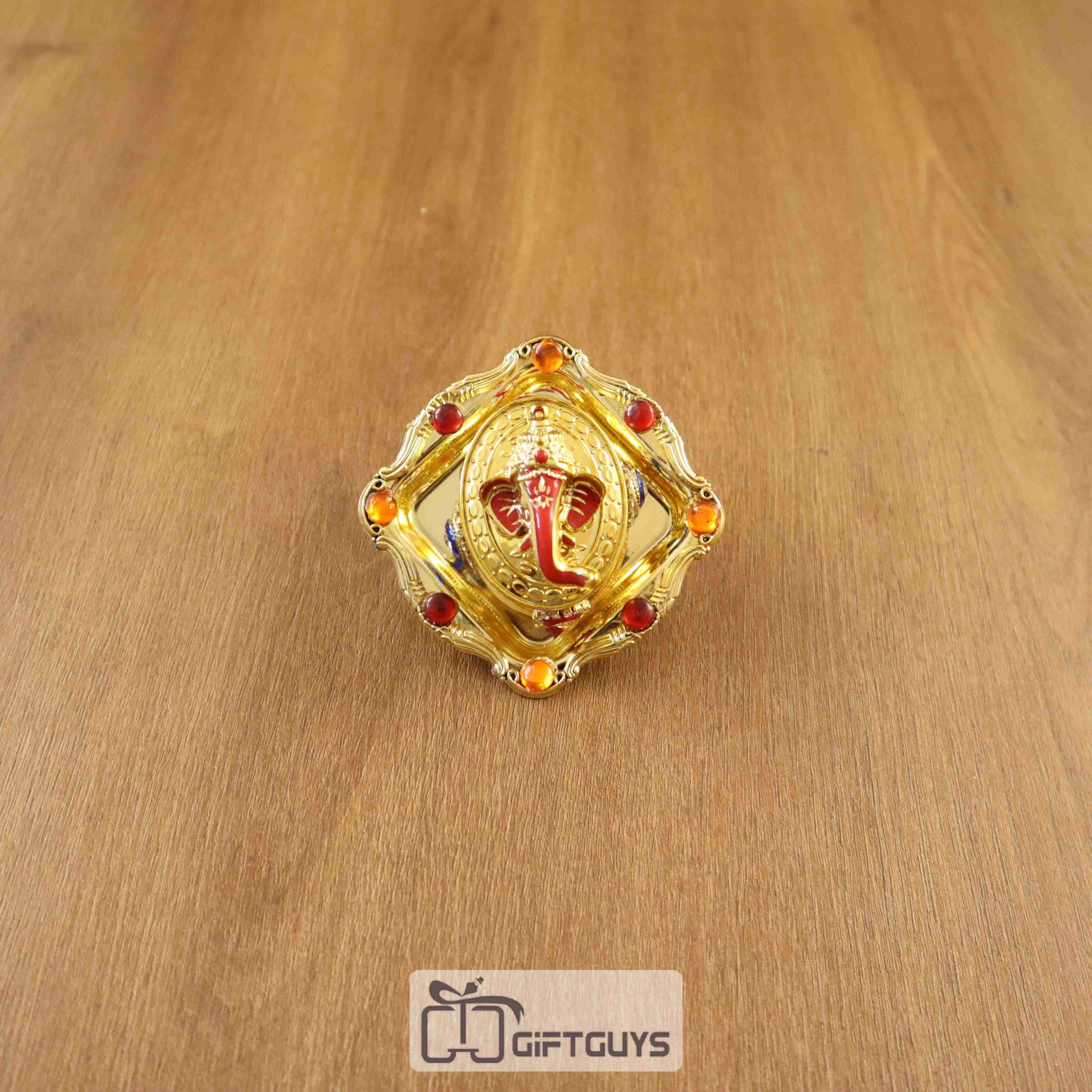 Ganpati Kumkum Box 3 X 3