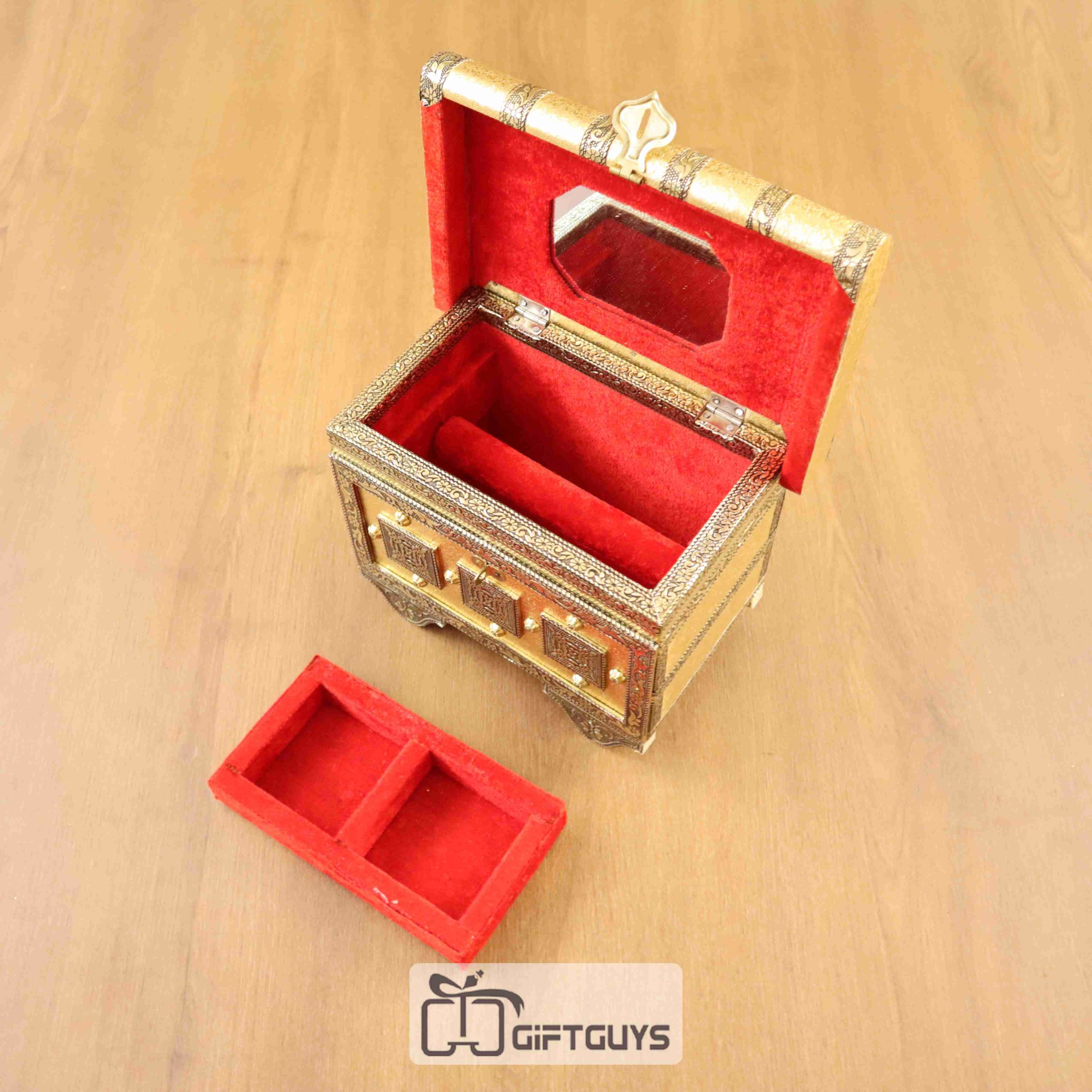 Wooden Pitari ( Sandook ) 10.8 X 7 inch