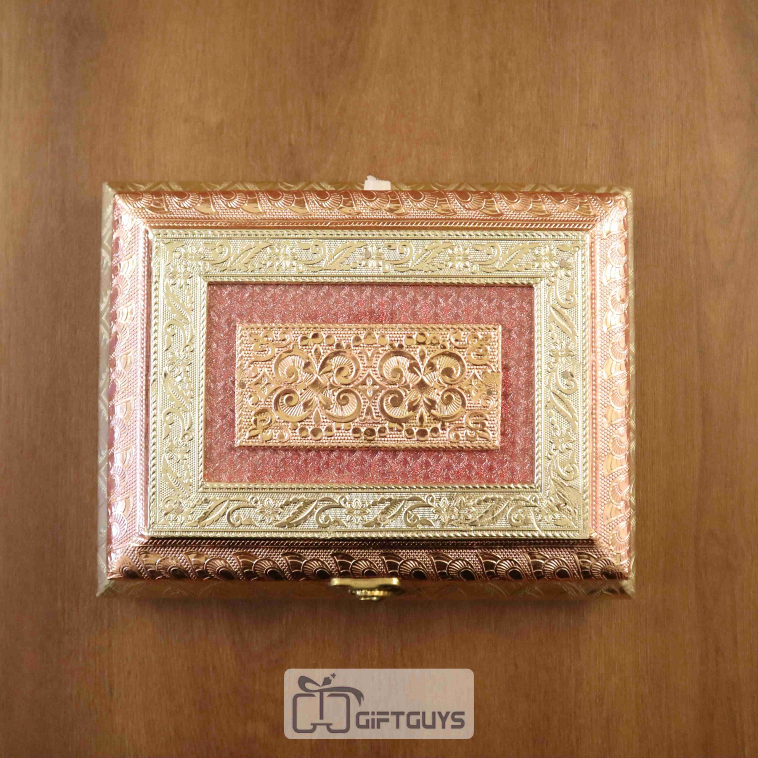Wooden Handcrafted Dry-fruit Box 9 X 7 inch