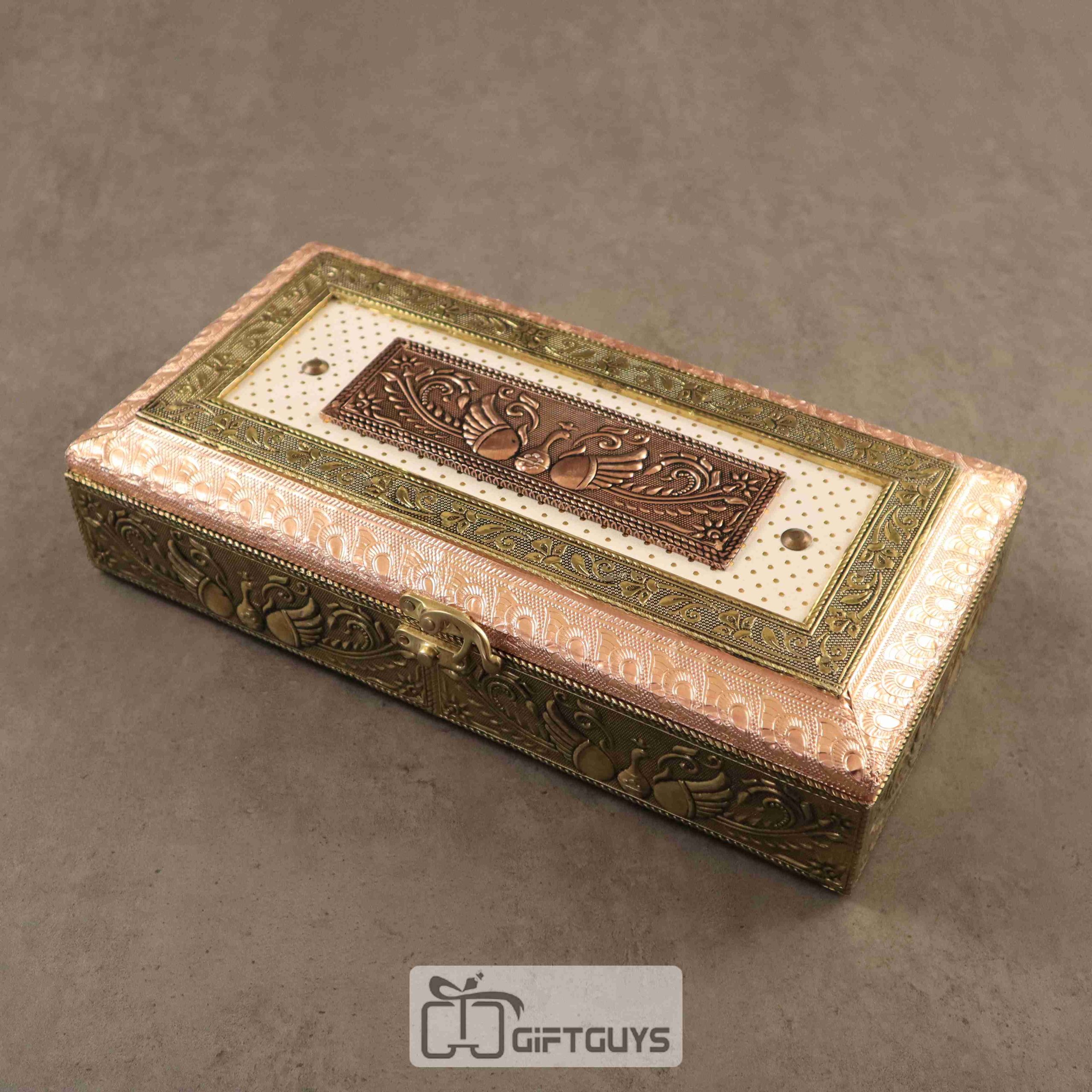 Decorative Wooden Dry-fruit Box 12 X 6 inch